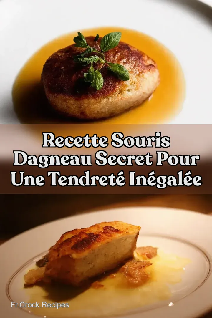 Recette Souris dAgneau Secret pour une Tendret&eacute; In&eacute;gal&eacute;e