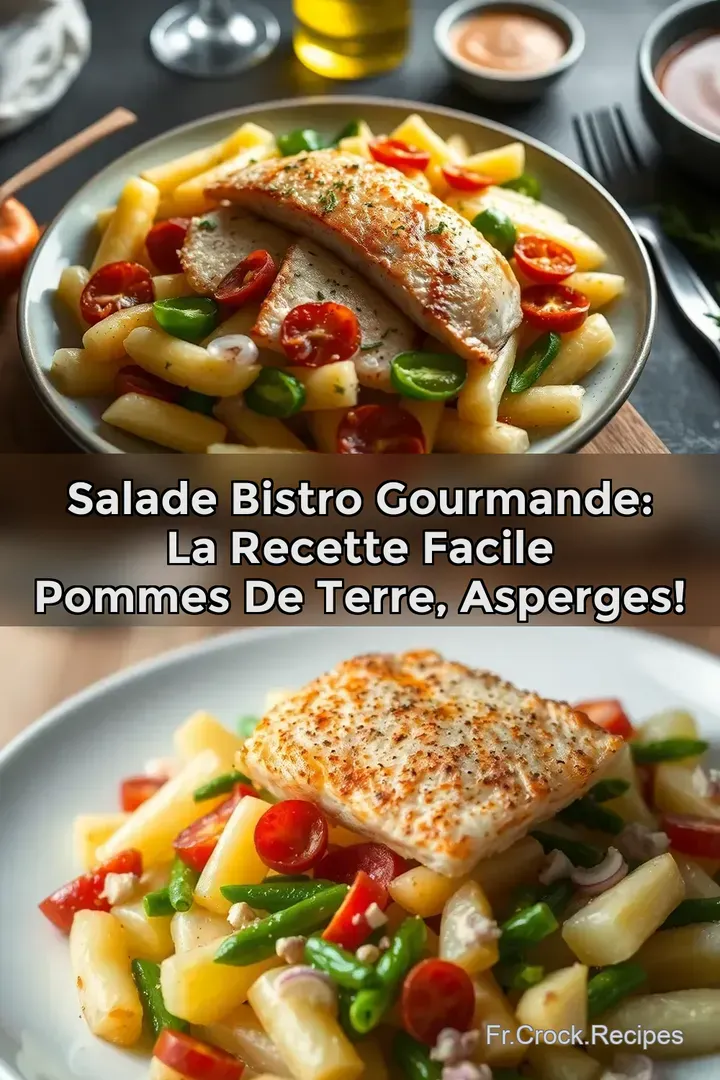 Salade Bistro Gourmande: La Recette Facile Pommes de Terre Asperges!
