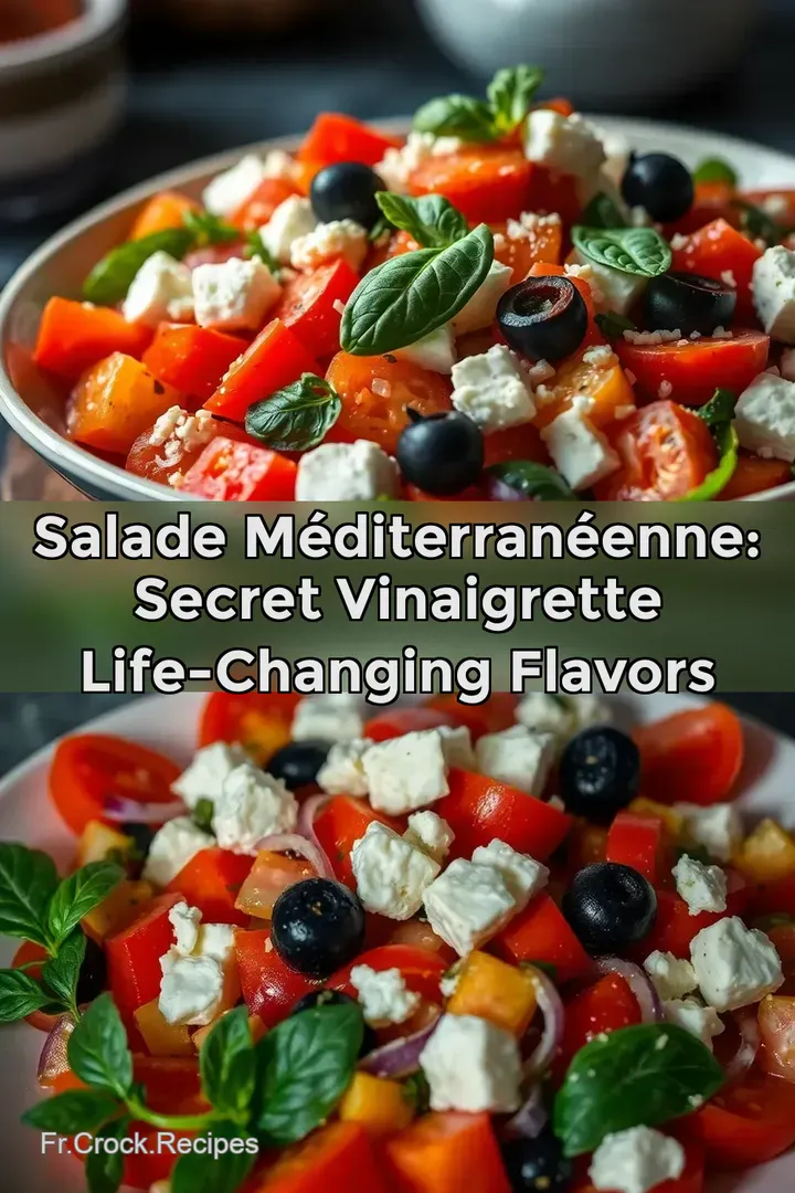 Salade M&eacute;diterran&eacute;enne: Secret Vinaigrette Life-Changing Flavors