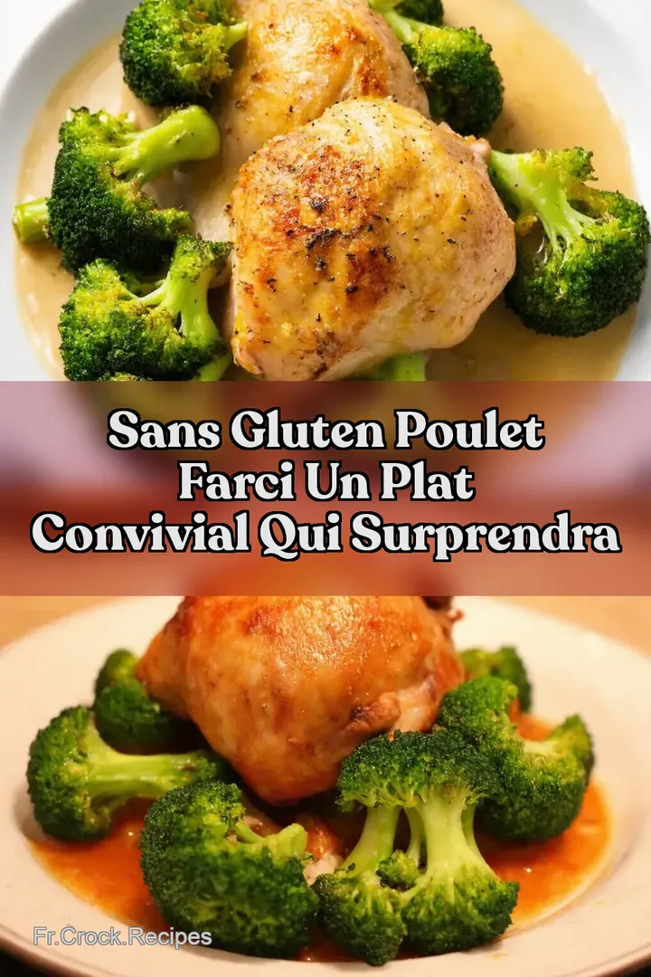 Sans Gluten Poulet Farci Un Plat Convivial Qui Surprendra