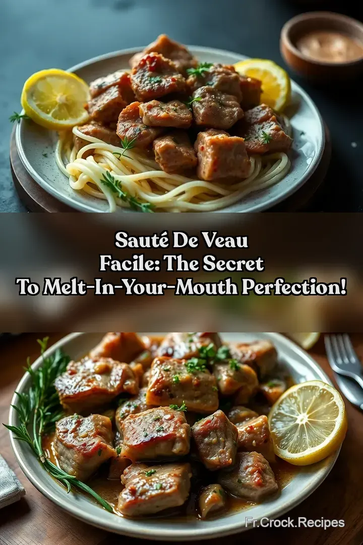 Saut&eacute; de Veau Facile: The Secret To Melt-In-Your-Mouth Perfection!