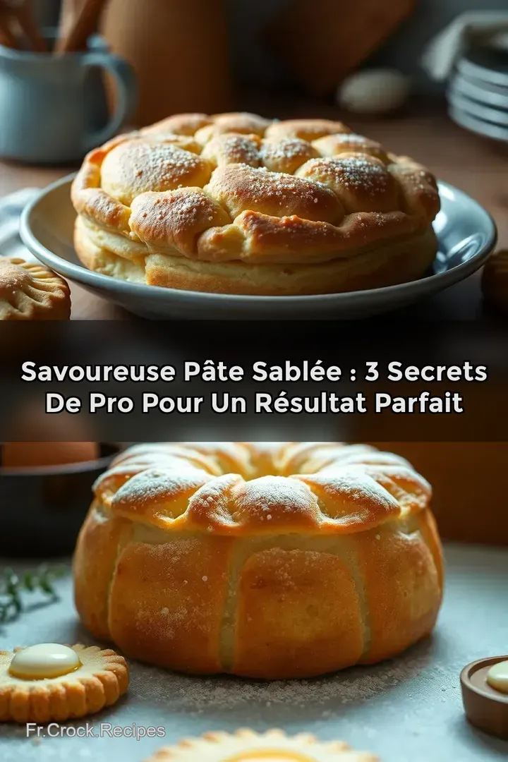Savoureuse P&acirc;te Sabl&eacute;e : 3 Secrets de Pro pour un R&eacute;sultat Parfait