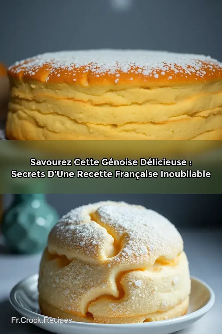 Savourez cette G&eacute;noise D&eacute;licieuse : Secrets d une Recette Fran&ccedil;aise Inoubliable