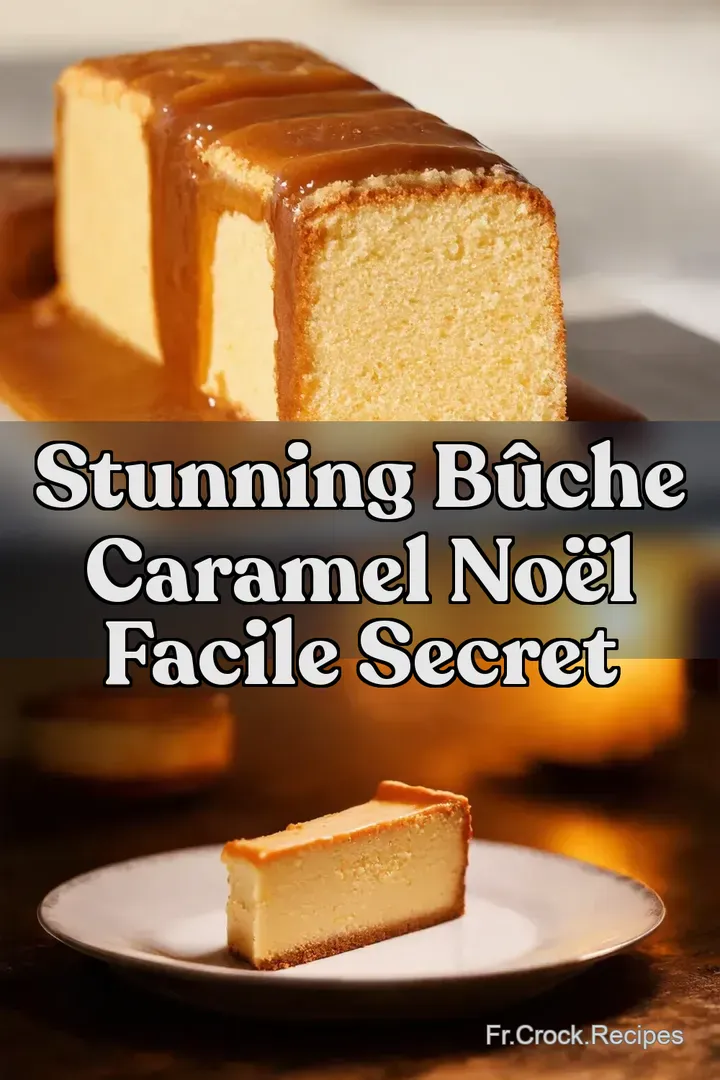 Stunning B&ucirc;che Caramel No&euml;l Facile Secret