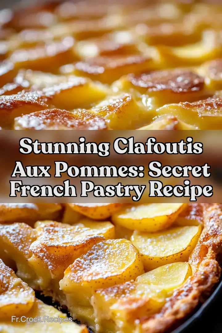 Stunning Clafoutis aux Pommes: Secret French Pastry Recipe