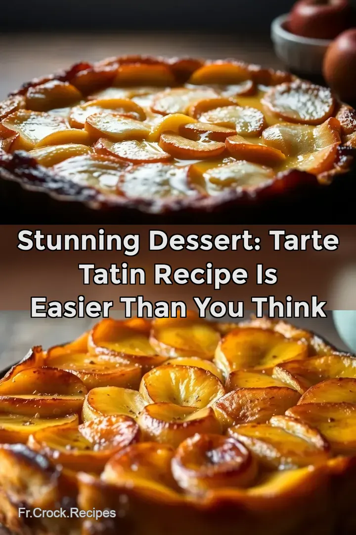 Stunning Dessert: Tarte Tatin Recipe is Easier Than You Think