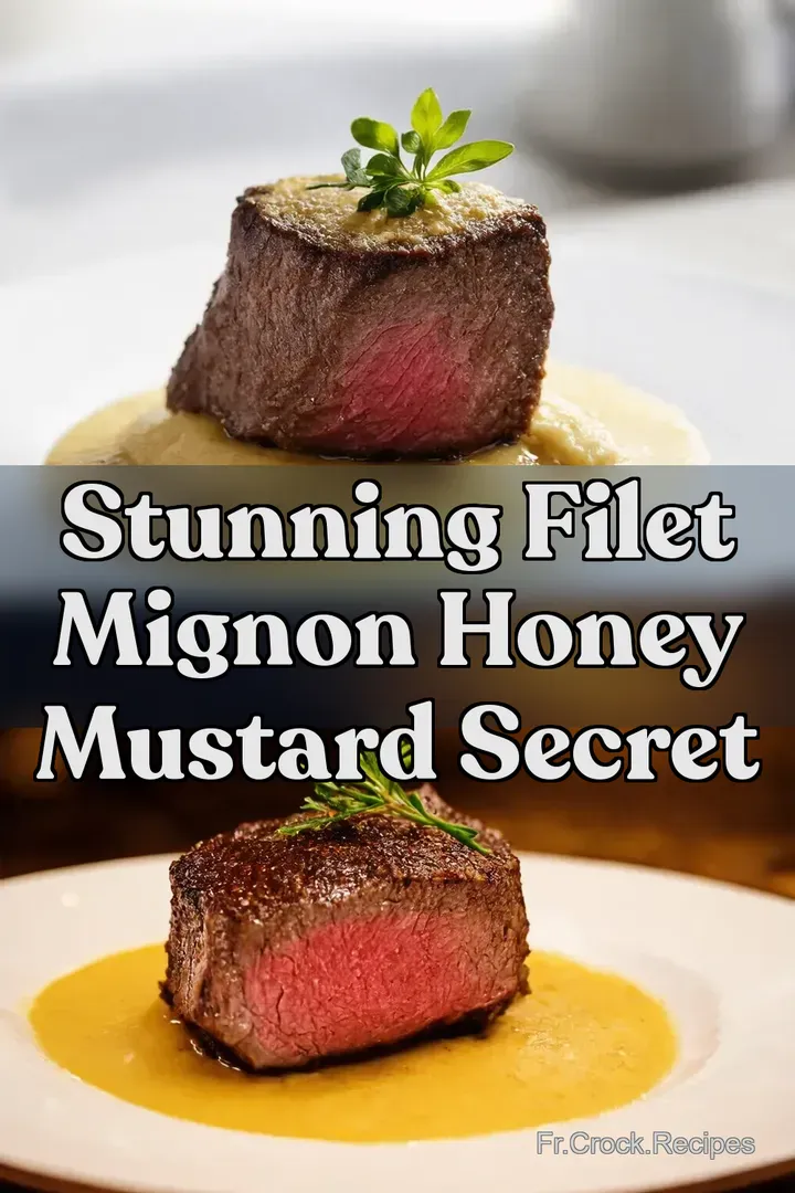 Stunning Filet Mignon Honey Mustard Secret