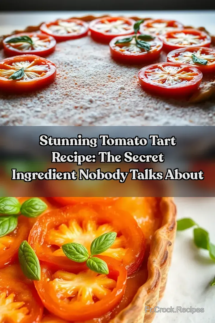 Stunning Tomato Tart Recipe: The Secret Ingredient Nobody Talks About
