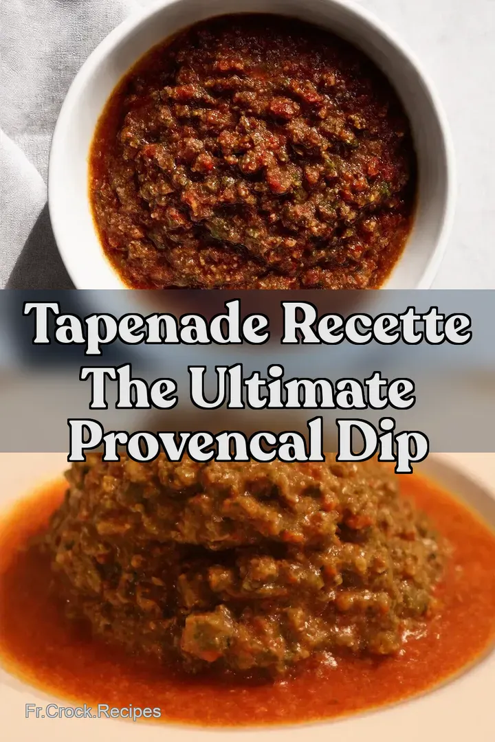Tapenade Recette The Ultimate Provencal Dip