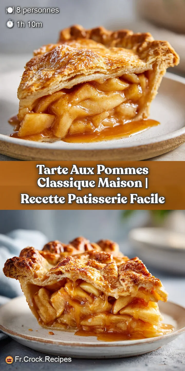 Close-up of apple tart. See caramelized apple edges, flaky crust, and warm, inviting color.