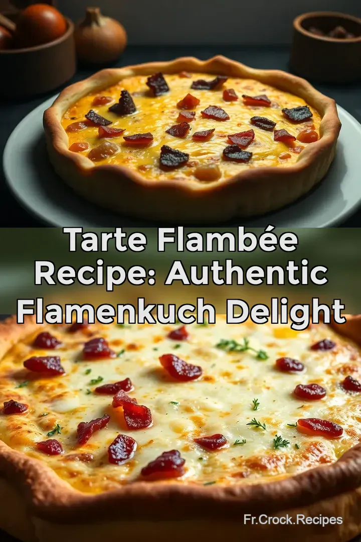Tarte Flamb&eacute;e Recipe: Authentic Flamenkuch Delight
