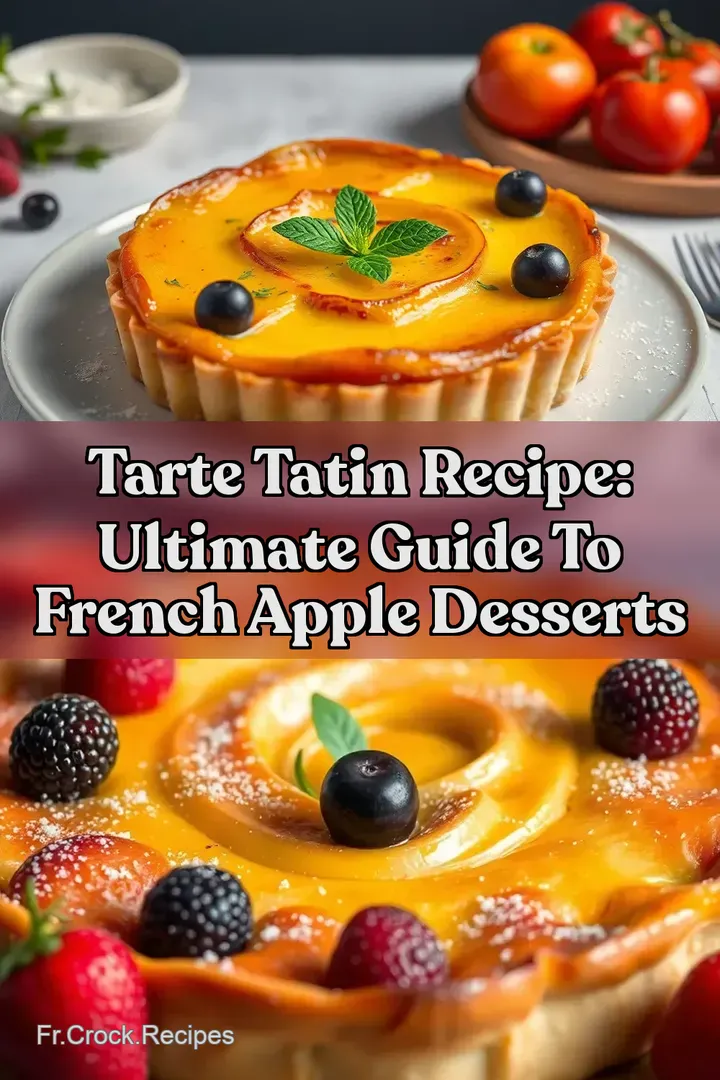 Tarte Tatin Recipe: Ultimate Guide To French Apple Desserts