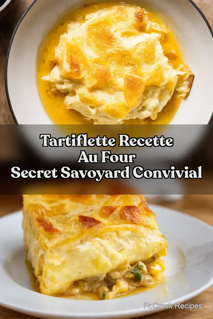 Tartiflette Recette au Four Secret Savoyard Convivial