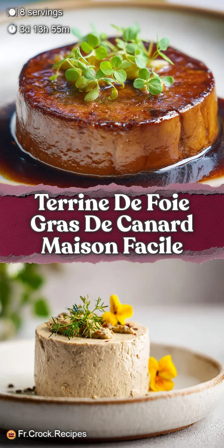 Close-up of creamy, glistening foie gras. Delicate marbling and a smooth, almost buttery texture is visible. Luxurious and...