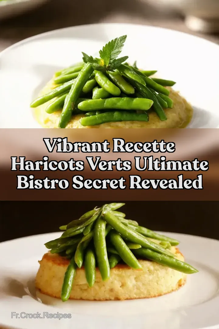 Vibrant Recette Haricots Verts Ultimate Bistro Secret Revealed