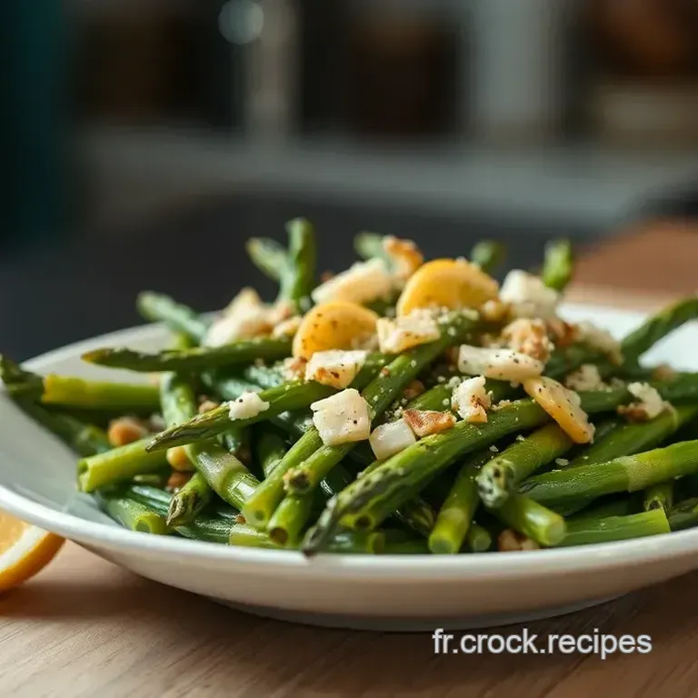 Asperges R&ocirc;ties &agrave; l&rsquo;Ail et au Parmesan