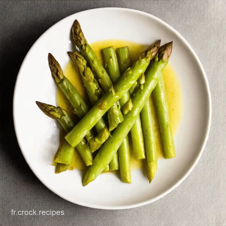 Asperges Vertes &agrave; la Parisienne