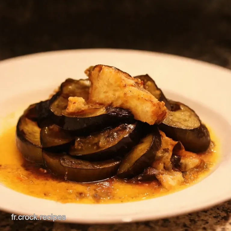 Aubergines Au Four &Agrave; La Proven&ccedil;ale presentation