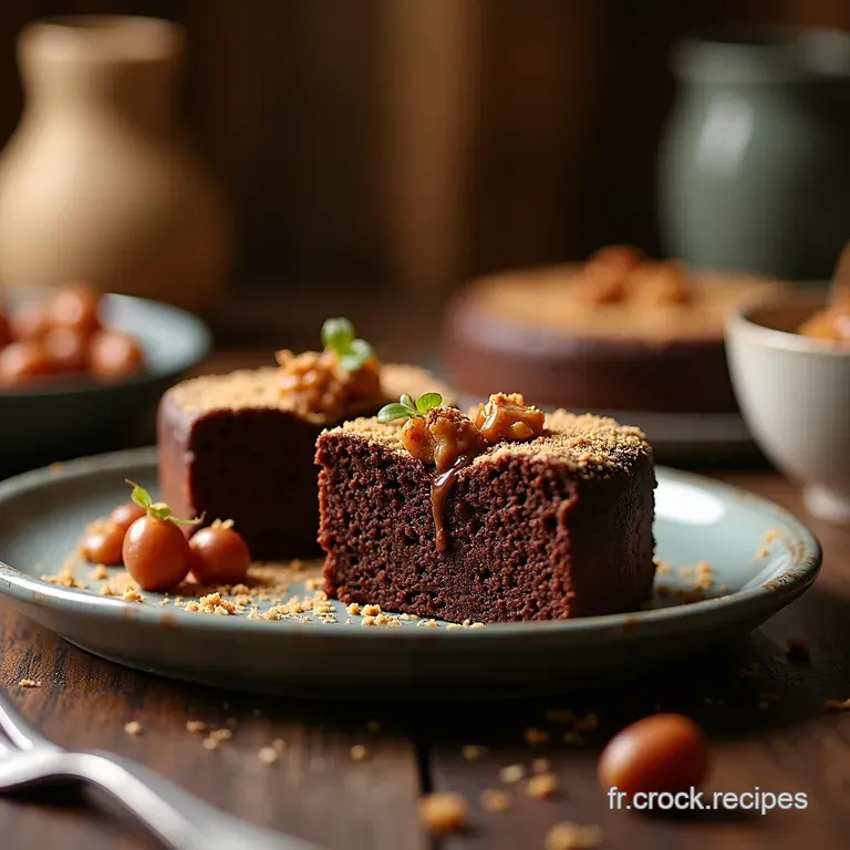 La Babka Signature Au Chocolat Noir Intense Et Notes De Noisette Moelleux Et Torsad&eacute; presentation