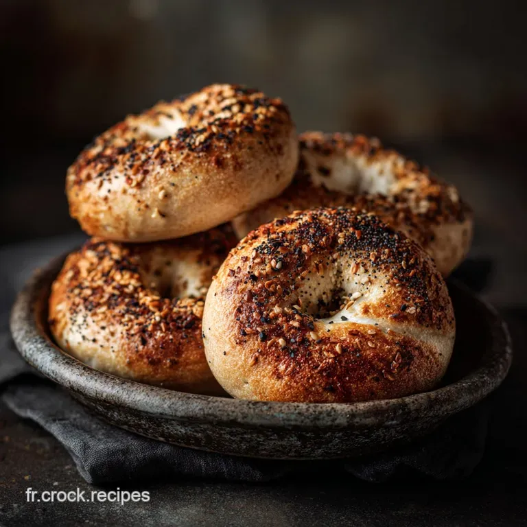 Bagels Maison La Recette Authentique De New York Moelleux Garanti presentation