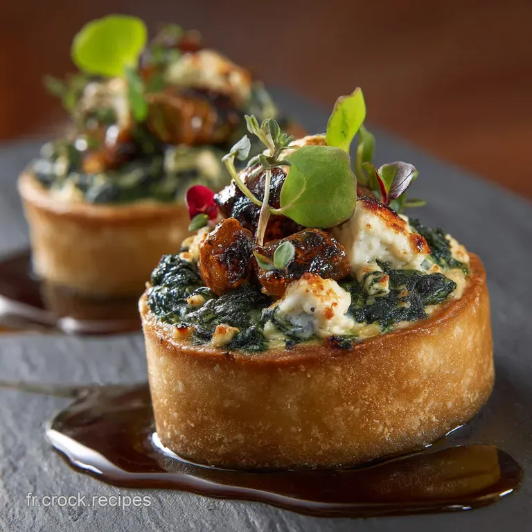 Les Barquettes Ch&egrave;vre&eacute;pinards Le Classique De Lap&eacute;ritif D&icirc;natoire presentation