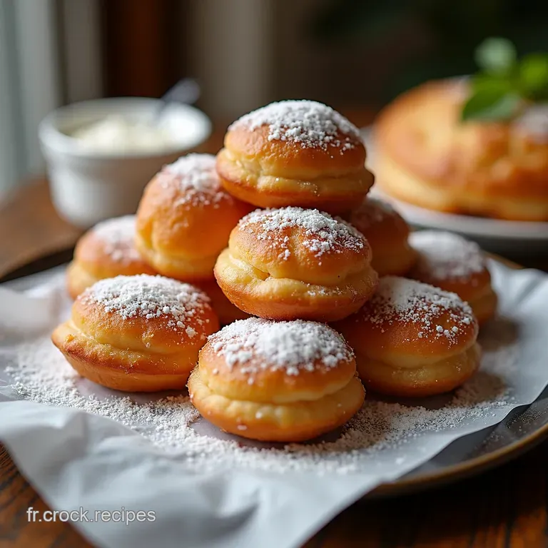 Beignets &agrave; la Maison Croustillants et L&eacute;gers comme &agrave; la NouvelleOrl&eacute;ans