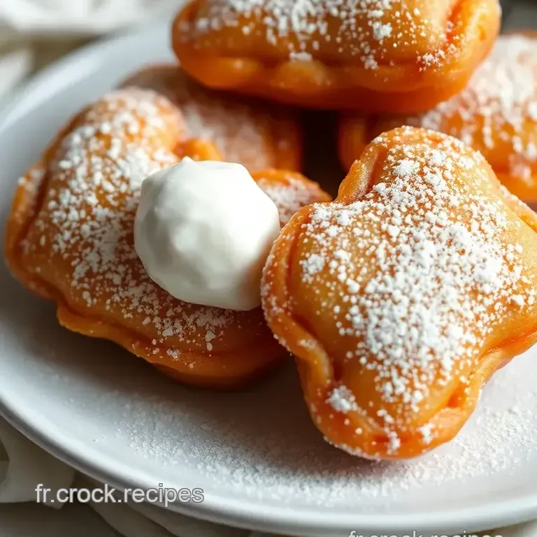 Beignets De Nouvelle-Orl&eacute;ans: Le Petit D&eacute;jeuner Ensoleill&eacute; presentation