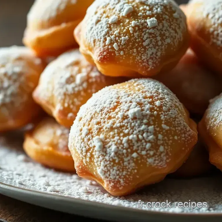Beignets de Nouvelle-Orl&eacute;ans: Le Petit D&eacute;jeuner Ensoleill&eacute;
