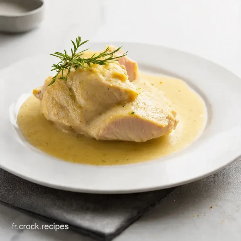 Blanc de Poulet Sauce Boursin Exquis et Facile