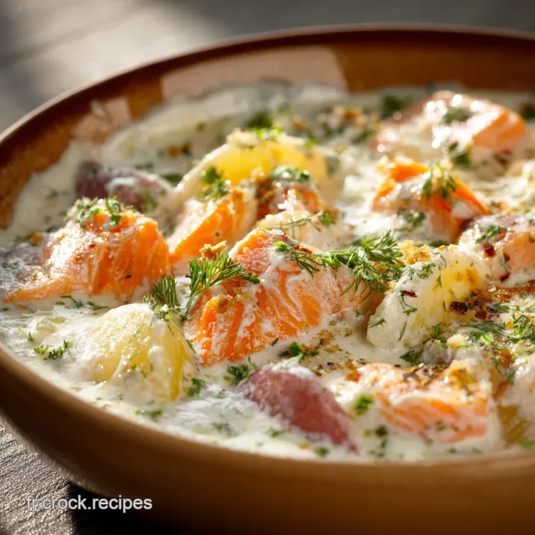 Blanquette De Saumon L&egrave;gre : Le Classique R&eacute;invent&eacute; L&eacute;ger Et Onctueux presentation