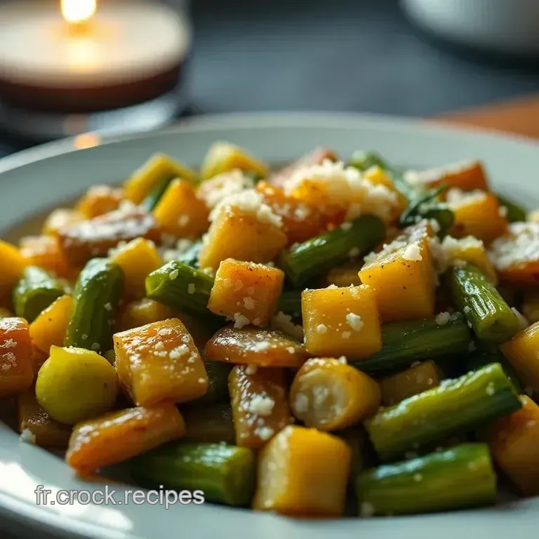 Blettes Saut&eacute;es &agrave; l&rsquo;Ail et au Parmesan