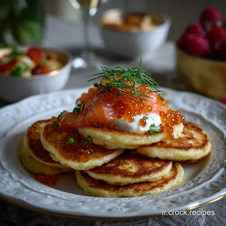 Blinis Parfaits : Texture A&eacute;rienne