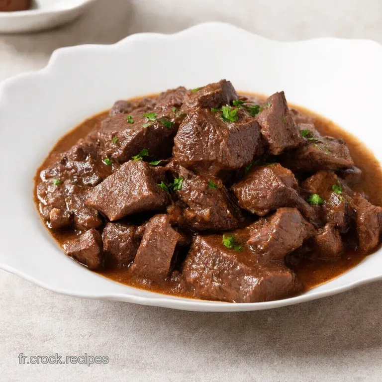 Boeuf Bourguignon Authentique