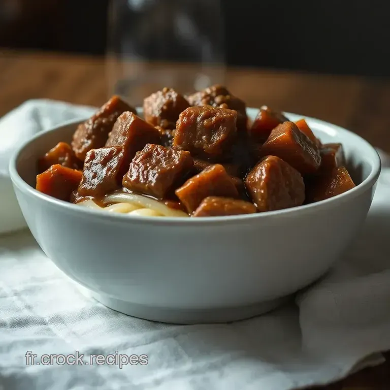 Boeuf Bourguignon: Le Classique Mijot&eacute; presentation