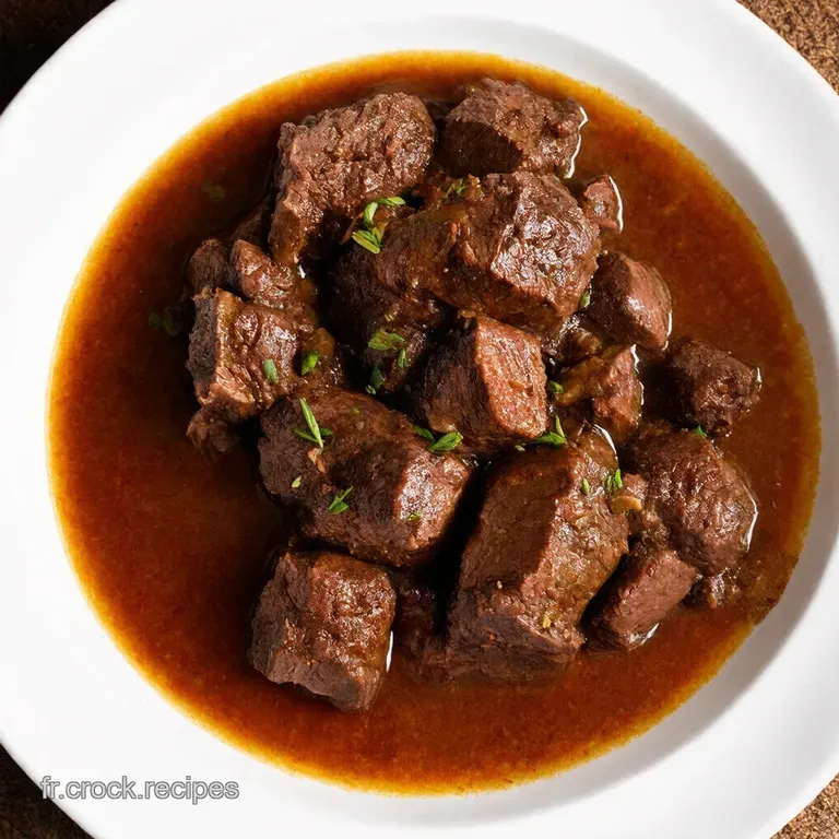 Boeuf Bourguignon Traditionnel La Recette de GrandM&egrave;re