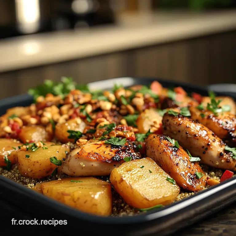 Bol Vitalit&eacute; Ig Bas Poulet Proven&ccedil;al Quinoa Et Patate Douce R&ocirc;tie presentation
