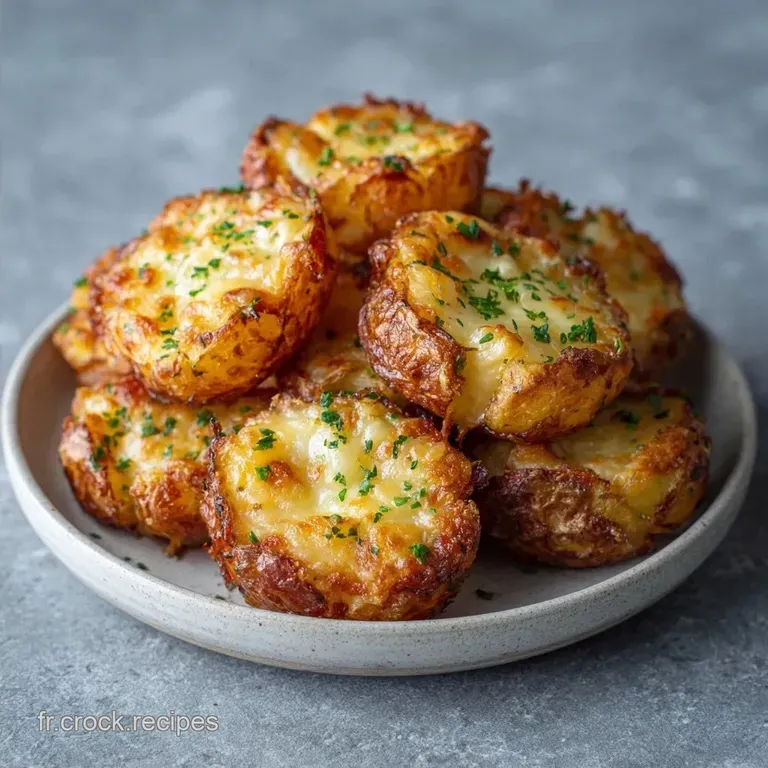 Bouch&eacute;es Pomme Terre Fromage: C&oelig;ur Fondant