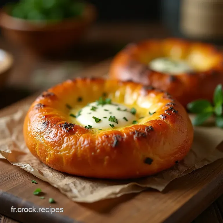 La Boule Gourmande Croustillant De Pommes De Terre Savoyarde Au C&oelig;ur Filant De Mozzarella presentation