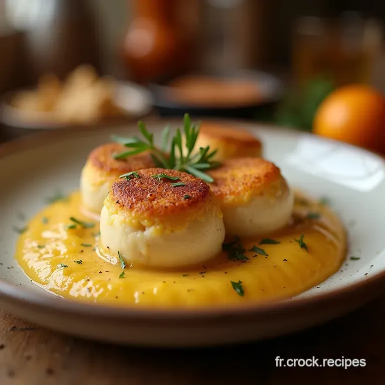 Boulettes De B&oelig;uf Et Coriandre Nage Cr&eacute;meuse Au Lait De Coco Et Gingembre presentation