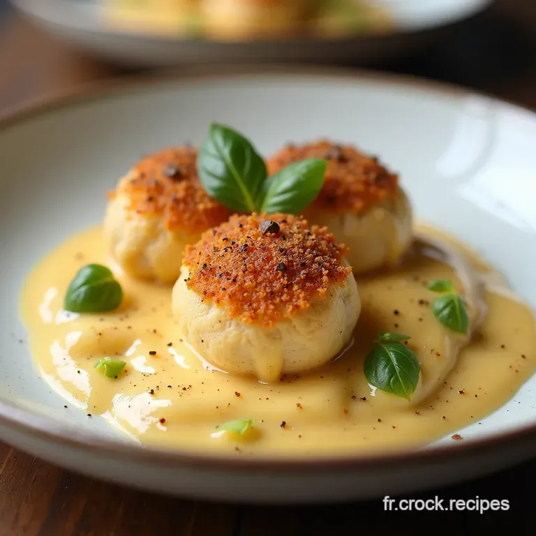 Boulettes de B&oelig;uf et Coriandre Nage Cr&eacute;meuse au Lait de Coco et Gingembre