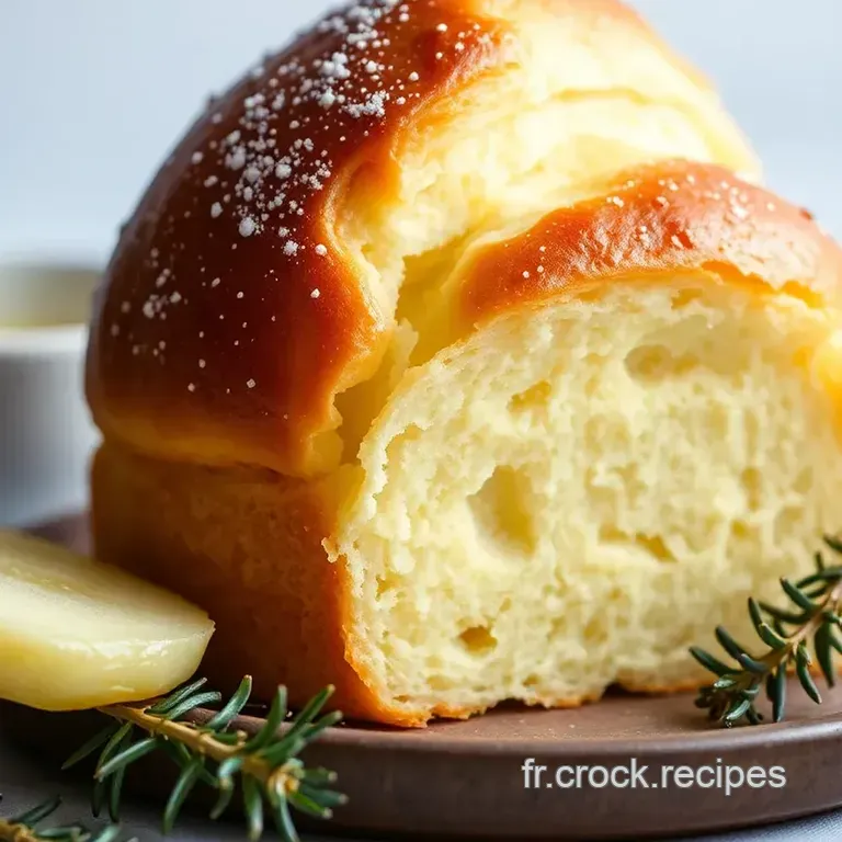 Brioche Buttery Bliss : Classic French Brioche presentation