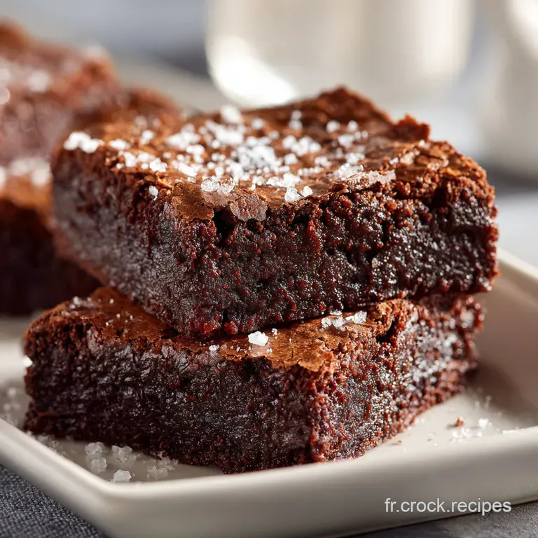 Recette Brownie Au Chocolat Moelleux