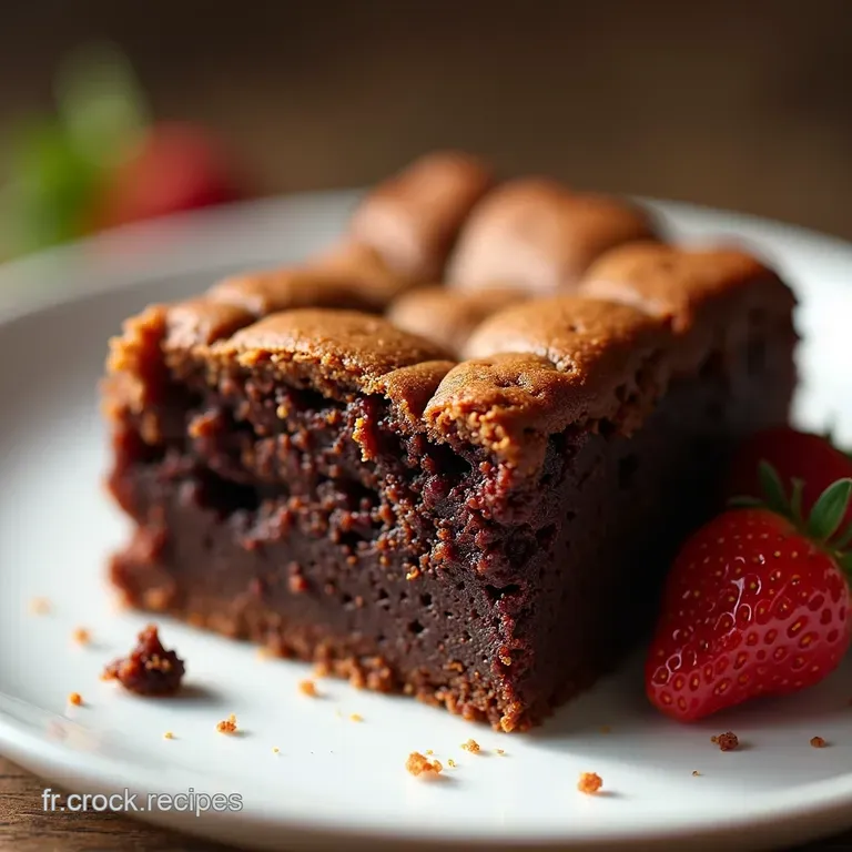 Brownies Moelleux Fa&ccedil;on GrandM&egrave;re La Recette Gourmande Facile