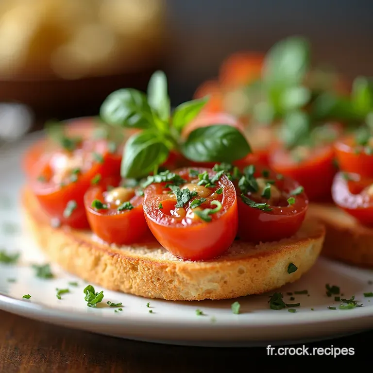 Bruschetta allItaliana Un AvantGo&ucirc;t de Toscane