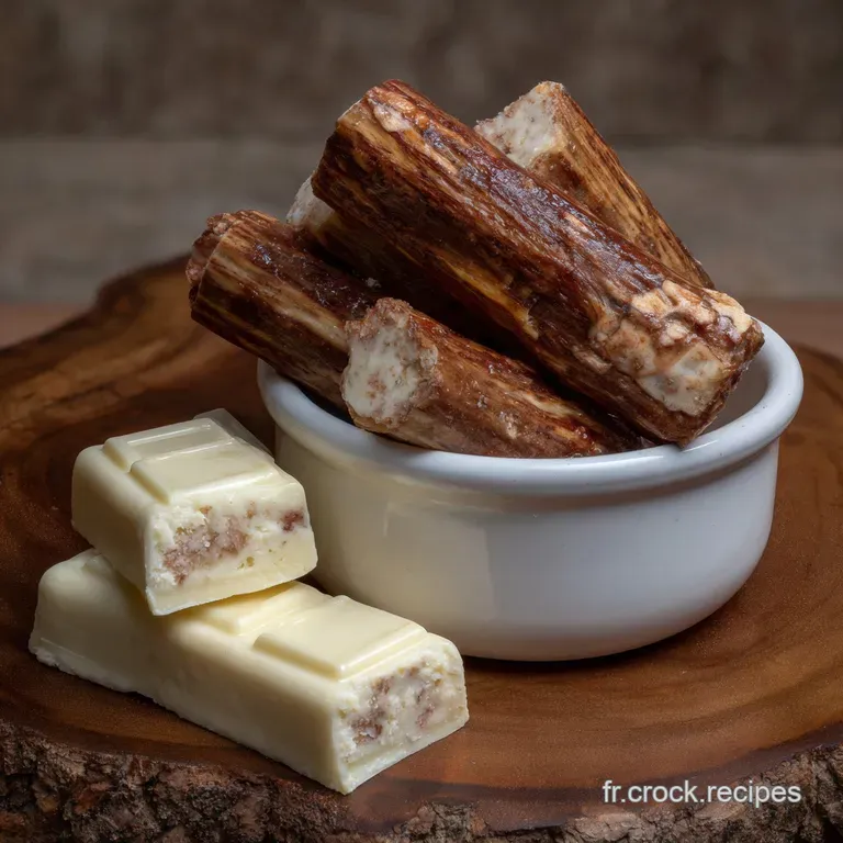 Buche Exotique Et Chocolat Blanc : L &eacute;quilibre Parfait presentation