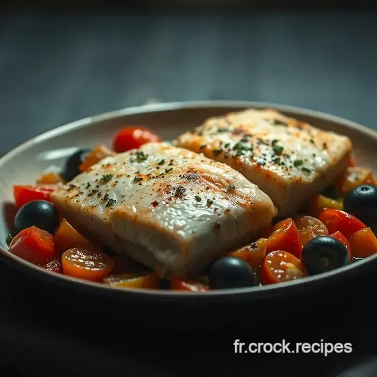 Cabillaud &agrave; la Proven&ccedil;ale au Four