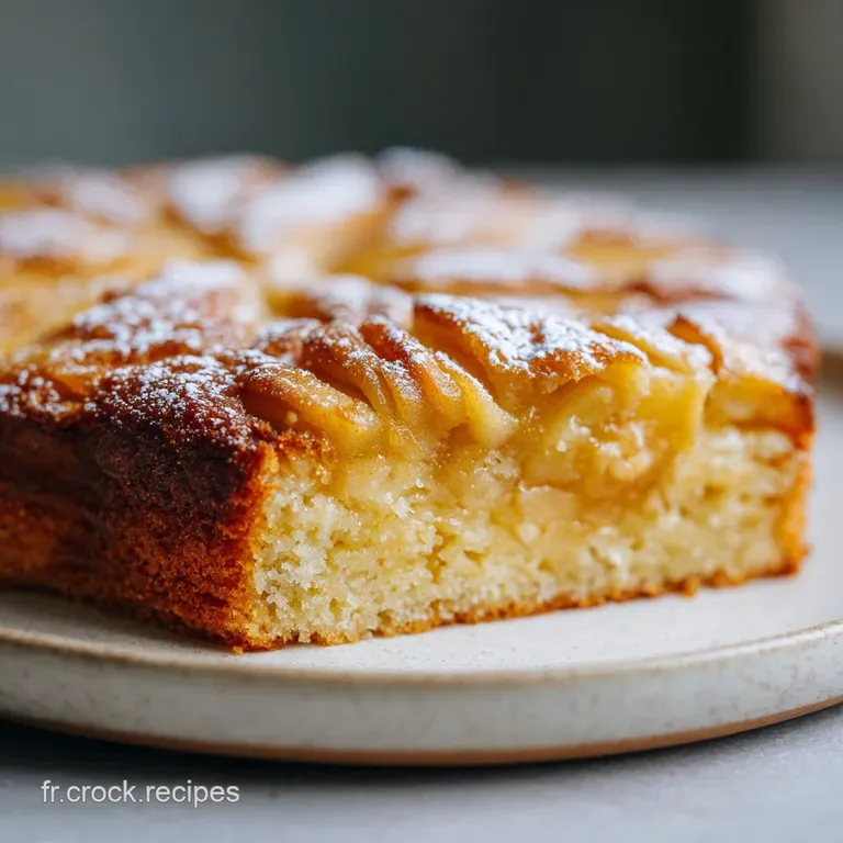 Cake aux Pommes Moelleux Classique