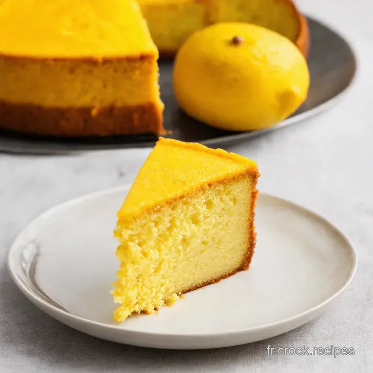 Cake Citron Pavot Un Classique Revisit&eacute;