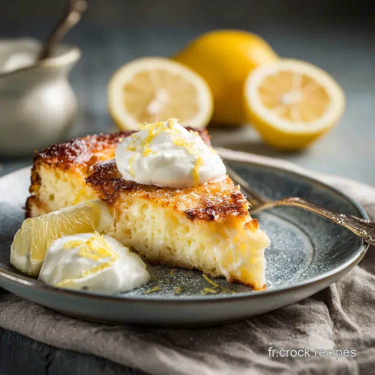 Cake L&eacute;ger au Citron et Yaourt : le Moelleux sans Beurre