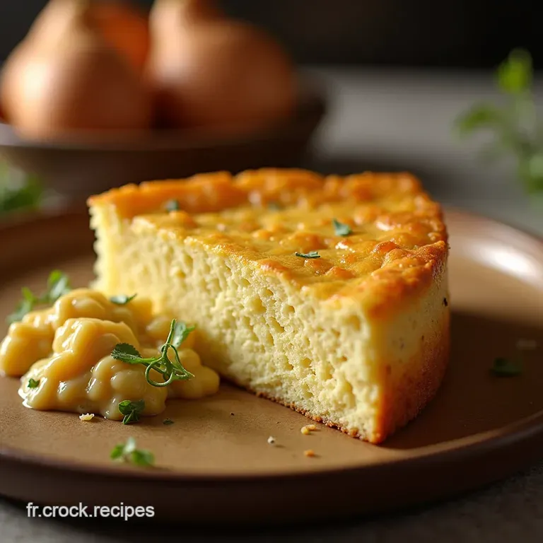 Cake Sal&eacute; De Prestige Le Roquefort Affin&eacute; Et La Noix Croquante Saveurs Dauvergne presentation